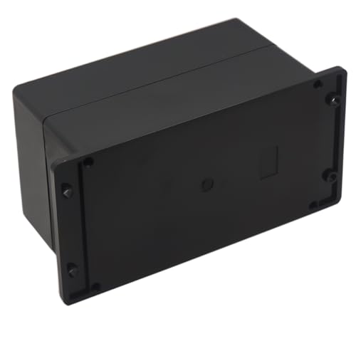 Project Box IP65 Waterproof Junction Box ABS Plastic Electrical Boxes DIY Electronic Project Case Power Enclosure with Fixed Ear 7.87x4.72x4.45 inch (200 x 120 x113 mm) - color: Black, size: 7.87"x4.72"x4.45"