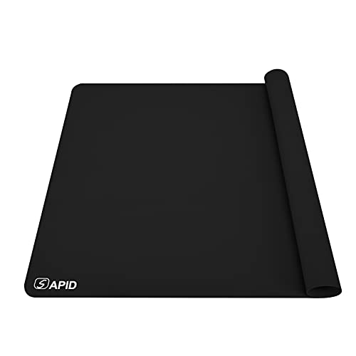 SAPID Extra Large Silicone Mat for Crafts Resin Art Painting 23.6" x 31.4" - color: Black, size: 23.6"×31.4"