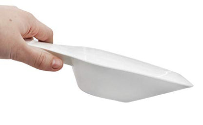 EISCO 6PK Scoops, 250ml (8.5oz) - Polypropylene Plastic - Flat Bottom - Excellent for Measuring & Weighing - Autoclavable