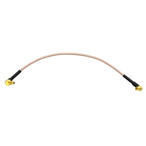 BINGFU MMCX Male to Female RG-178 Coaxial Jumper Cord RF Pigtail Cable for RF Applications Base Station SDR Radios Wireless Network Antenna