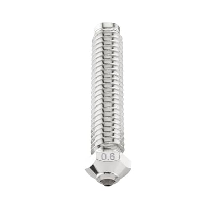 Tungsten Carbide Nozzle 0.6mm for Elegoo OrangeStorm Giga 3D Printer, High Thermal Conductivity Abrasion Resistance for Precision Additive Manufacturing - size: Tungsten Carbide, style: 0.6mm