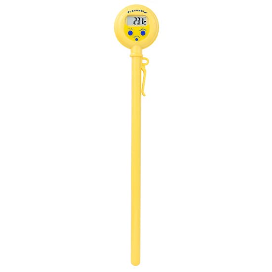 Traceable Shock/Water Resistant Thermometer: ±1.0°C Accuracy (-20 to 100°C)