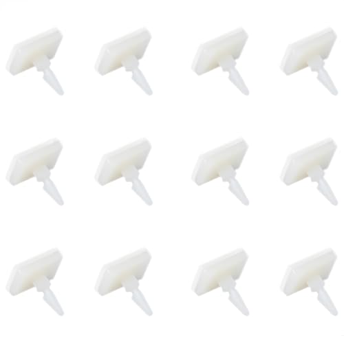 20 PCS PCB Spacer White Sticky Circuit Board Standoffs for PCB PC Board Support (Support Height: 6.3 mm / 0.25")
