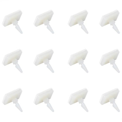20 PCS PCB Spacer White Sticky Circuit Board Standoffs for PCB PC Board Support (Support Height: 6.3 mm / 0.25")