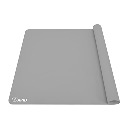 Sapid Extra Large Silicone Mat for Crafts Resin Art Painting 23.6" x 31.4" - color: Gray, size: 23.6"×31.4"