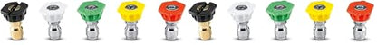 Kärcher - Universal 15° Spray Nozzle - For Gas Power Pressure Washers - 4000 PSI - Quick-Connect (Pack of 2) - size: 5 Count (Pack of 2)