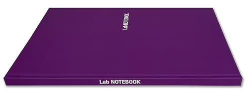 BookFactory Purple Lab Notebook, Laminate Hardbound, 100 Pages - color: Purple