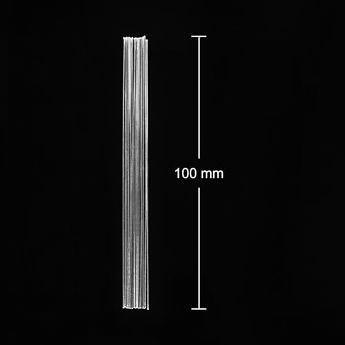 StonyLab Glass Capillary Tubes, 100mm Micro Glass Pipettes Capillary Transfer Tube with 0.3mm ID and 0.5mm OD for TLC Spotting, 4 Pack - style: 4 Pack