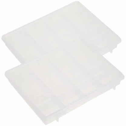 Plano Molding - 5324-30 5324 Portable Organizer 24-Fixed Compartments, Premium Small Parts Organization (Pack of 2) - size: 1 Count (Pack of 2)
