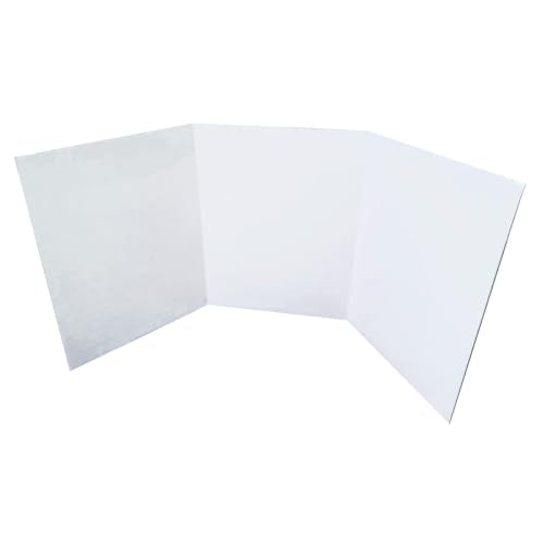 Tri-Fold Project Board 14 x 33 - color: White, size: 14" x 33", 1 Pack
