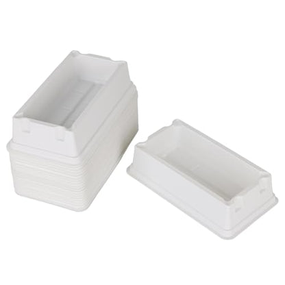 stonylab Reagent Reservoir, 100 ml Polystyrene (PS) Plastic Sample Reservoirs with Graduated Markings, 20 pcs, Laboratory Pipettor Accessories, Disposable Liquid Handling Boat - size: 100 ml