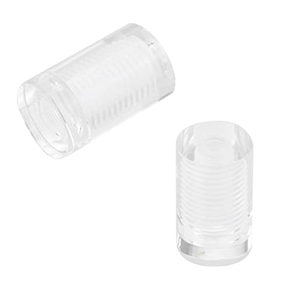 Antrader 8Pcs Clear Standoffs, 3/4" x 1" Acrylic Standoff Screws - color: Clear, size: 3/4" x 1" (19 x 25mm)-8Pcs