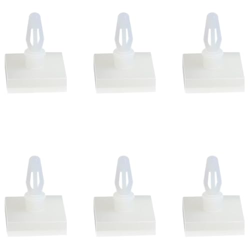 20 PCS PCB Spacer White Sticky Circuit Board Standoffs for PCB PC Board Support (Support Height: 6.3 mm / 0.25")
