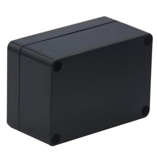 2 Pack Project Box Waterproof Plastic Junction Box ABS IP65 Electronic Project Case Power Enclosure 3.94 x 2.68 x 1.97 inch (100 x 68 x 50 mm) - size: 3.94"x2.68"x1.97"(2Pcs)