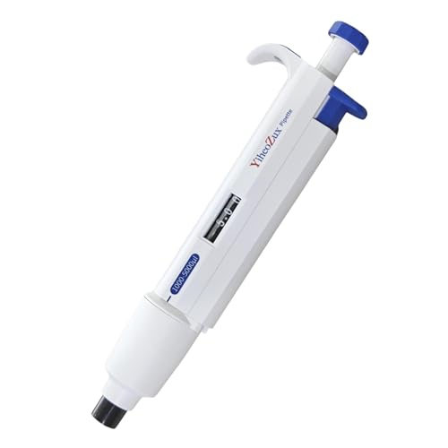 High-Precision Adjustable Single Channel Pipettor 1-5 ml for Laboratory - size: 1-5 ml