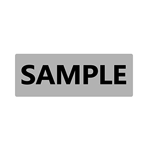 Sample Inventory Stickers Labels, 1.5x0.5 Inches, 600 Pcs - size: 1.5x0.5 Inch