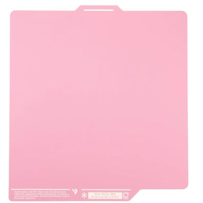 FrostGrain 257x257mm Cold Build Plate for Bambu-Lab A1/P1P/P1S/P2S/X1/X2D - color: Lilac Frostgrain, size: A1/X2D/P1S/P2S/P1P/X1C/X1E