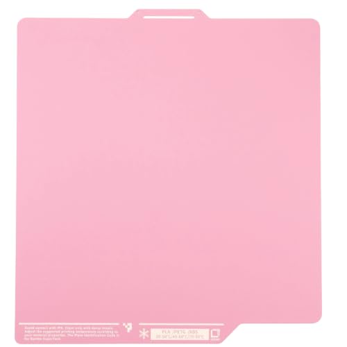 FrostGrain 257x257mm Cold Build Plate for Bambu-Lab A1/P1P/P1S/P2S/X1/X2D - color: Lilac Frostgrain, size: A1/X2D/P1S/P2S/P1P/X1C/X1E