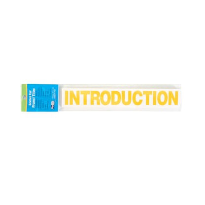 Flipside Products Yellow Science Fair Titles, Display Board Titles, Projects, School, Kids, Classroom, Pack of 24 - color: Yellow