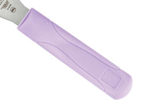 Mercer Culinary Millennia Plain Edge Spreader, 3.5 Inch Blade, Purple Handle - color: Purple, size: 1 Count (Pack of 1)