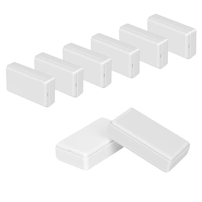 Project Box 8 Pieces Electrical Box Small Junction Box ABS Plastic Enclosure Power Electronic Case White 1.97" x 1.10" x 0.59"(50 x 28 x 15mm) - color: White, size: 1.97" x 1.10" x 0.59"
