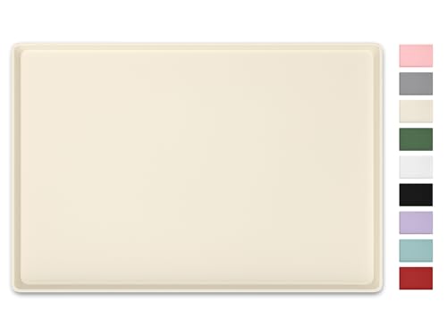 Silicone Art Mat for Crafts, 16" x 24" Waterproof Non-Slip Painting Mat - color: Apricot, size: 16" x 24"