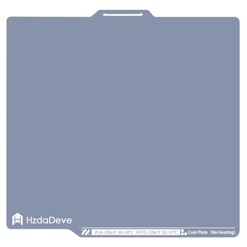 Cool Plate for Lab X2D/P2S/P1S/P1P/A1/X1C Low Temperature Cold Build Plate - color: Grey, size: P2S/P1S/P1P/X2D/X1C/A1