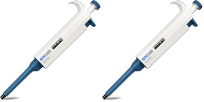 ONiLAB Single Channel Adjustable Pipettor, Micropipette 20-200μL (Pack of 2) - size: 20-200ul (Pack of 2)