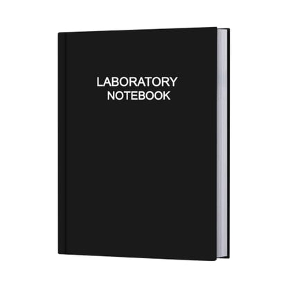 Lab Notebook/Laboratory Notebook - (.25" Grid Format), Laboratory Notebook Quad Ruled Science Lab Book with Grid Pages: Table of Contents for Chemistry, Physics, Biology, 8" x 10", Black - style: Black