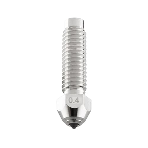 Diamond PCD Nozzle 0.4mm for Elegoo Centauri Carbon/CC/CC2 3D Printer Extruder Hotend Kit, Hardened High Precision for Precision Additive Manufacturing - size: Diamond PCD, style: 0.4mm