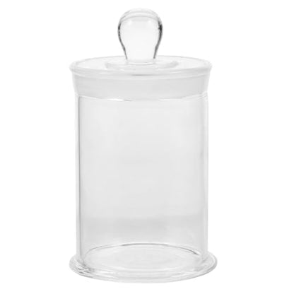 Glass Specimen Bottle Transparent Reagent Sample Vial with Stopper