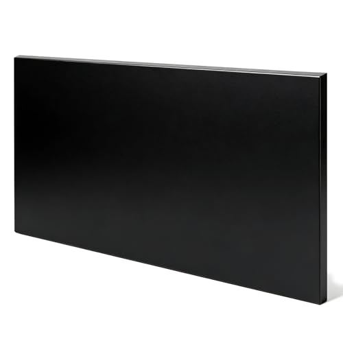 High-Density Polyethylene (HDPE) Plastic Sheet, 1/2" X 24'' X 48'' Black, Versatile Board for Machining, Home Improvements, and DIY Engineering Projects - color: Black, size: 1/2" X 24" X 48"