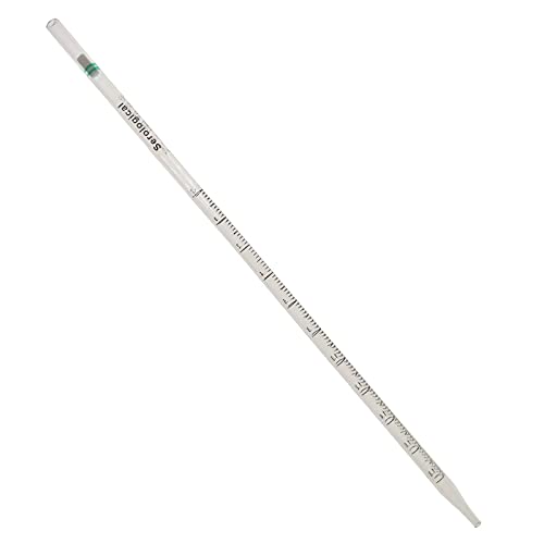Serological Pipette - 2ml/Green, Individually Wrapped(Case of 100) - size: 2ml - 100pcs