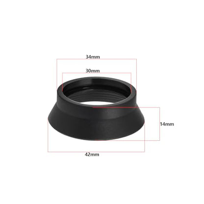 Create idea 1 Pair Rubber Eye Cups Eye Guards Eyepiece Cover Compatible with 29-31mm Binocluar Microscope Telescope Eyepiece Inner Eyepiece Proteceor Eyepiece Eyecups