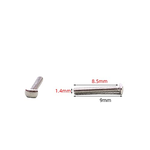 Rimless Glasses Rectangular Screw Washer Nut Cap Eyeglass Repair Kit+Driver