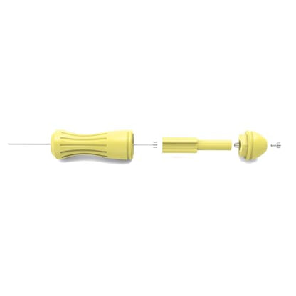 Hotend Cleaner A Must-Have Tool Handle for Clear 3D Printer Extruder Clog: 4Pcs 1.5x150mm Hotend Cleaner 2Pcs Sleeve for Ender 3 Series PrusaMK3 MK4 and Other FDM Printers Bczamd