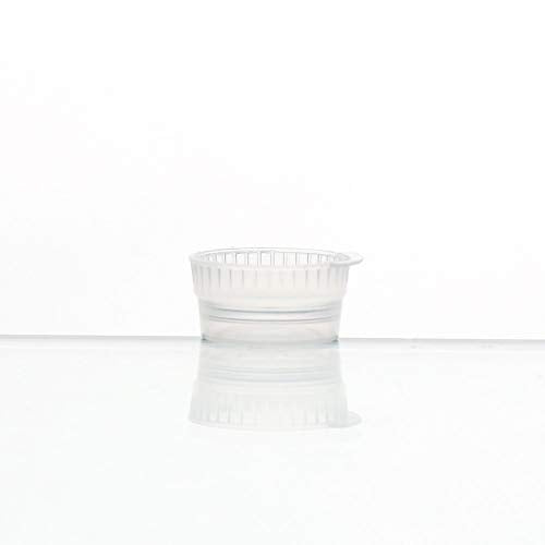 Plastic Test Tubes with Caps, 50pcs Dia.16x125mm | 25ml, Nature Colored Test Tubes with Lids, LVI001 - style: Nature color