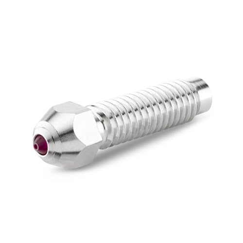 Ruby Nozzle 0.6mm for Elegoo Centauri Carbon/CC/CC2 3D Printer Extruder Hotend Kit, Hardened & Abrasion Resistant for Precision Additive Manufacturing - size: Ruby, style: 0.6mm