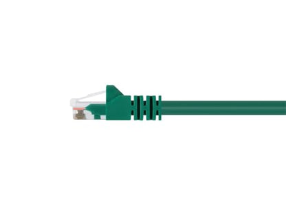 Monoprice 3FT 24AWG Cat5e 350MHz UTP Ethernet Bare Copper Network Cable - Green - color: Green, size: 3 Feet