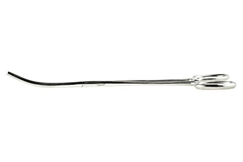 SE 8-Inch Stainless Steel Curved Forceps - Self-Locking, Serrated Tip for Precision Grip and Clamping - Perfect for Crafting, Fishing Tasks, Jewelry Making, and More! -681FC - size: 8", style: Curved
