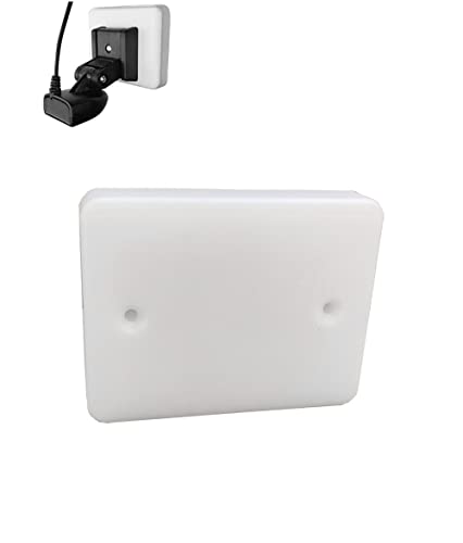 Brocraft Resistant Marine-Grade Boat Transducer Mounting Plate Hardware Kit/Transducer Mounting Board - style: White And without Spray Shield