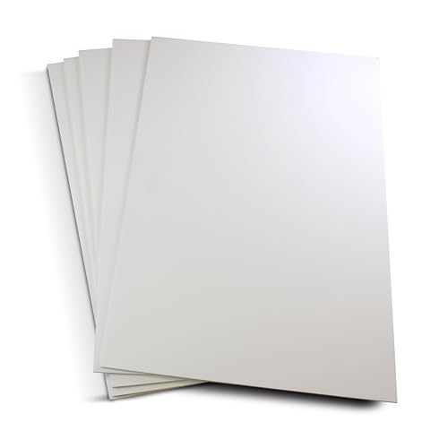Flipside Products White Foam Board 11” x 14” - Premium Double-Sided with White Foam Core, 3/16" Thick - Photography Mounting, Art Projects, Presentations, Display & Signage – Pack of 5 - color: White, size: 11" x 14"