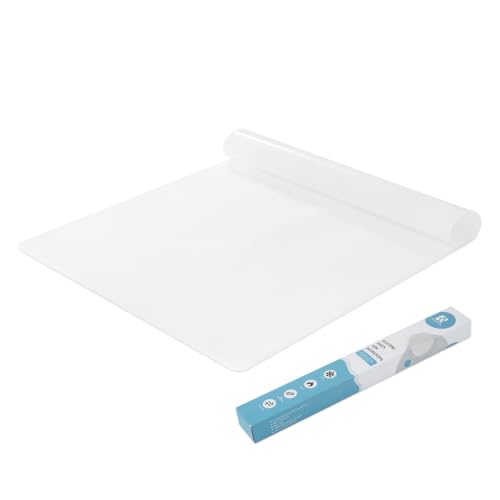 KitchenRaku Silicone Kitchen Worktop Protector, 31.5x23.6 In, Transparent - color: Transparent, size: 31.5"L x 23.6"W