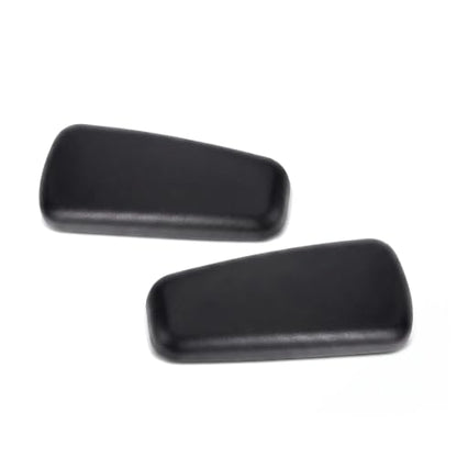 2 PCS Car Elbow Pad Arm Rest, 6.89" x 2.95" Polyurethane Soft Car Knee Cushion, Multi-functional Ergonomic Door Armrest Pad, Universal for Most Vehicles (Black)