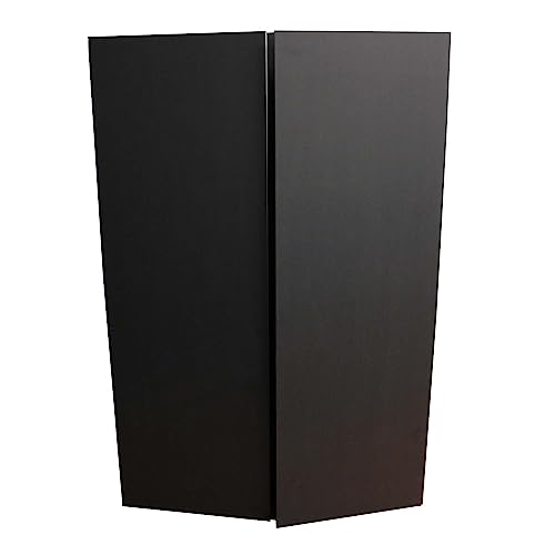 Flipside Products 36” x 48” Foam Project Boards for Presentations, Science Fair, School Projects, Event Displays and Trifold Picture Board - Total Black 3/16'' Thick - 24 Pack - color: Total Black, style: 24 Pack
