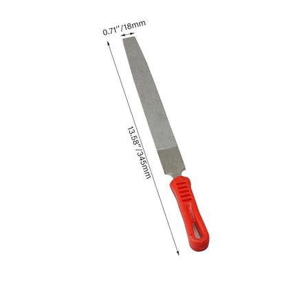 10 Inch Flat File Diamond Coating 180 Grit Drill bit Board File for Filling Tool