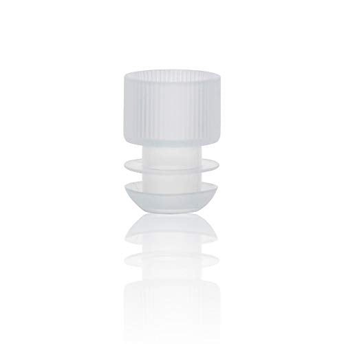 ULAB Scientific White Tube Rack and Plastic Test Tubes Set, Include 1pc of White Tube Rack, 60pcs of Plastic Macaroon Party Tubes Shot Glasses, Nature Color, UTR1015 - style: Rack & 60pcs Nature Color Tubes