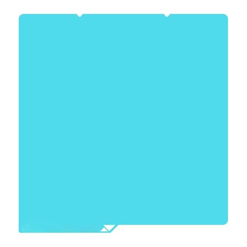 Cool Plate for Anycubic Kobra S1 Combo, 264mm x 276mm Double Side Textured Cold Build Plate for 3D Printer, Light Blue, PLA and PETG Compatible - size: Kobra S1C-264mm x 276mm