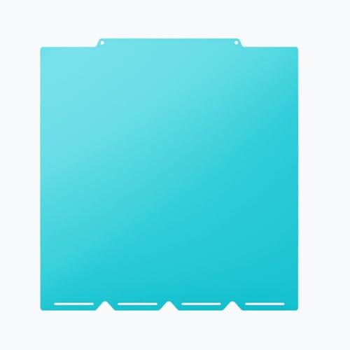 3D Printer Cool Build Plate Compatible with Snapmaker U1 3D Printer, 270x270mm Cold Plate, Light Blue, No Cooling Needed, Bend to Remove Models,Double Sided Textured 3D Printing Build Bed - size: U1-270mm*270mm