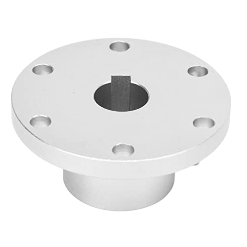 RC Flange Shaft Coupling, Transfer Coupler Aluminum Alloy High Strength 0.55in for RC Car Motor and Gearbox